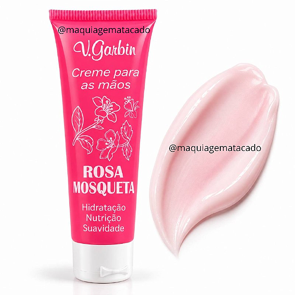 Creme Para as Mãos V. Garbin Rosa Mosqueta KY91