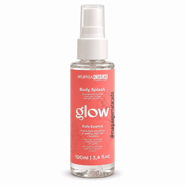 Body Splash Glow Dermachem Belle Essence 100ml DM9832