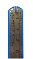 Régua de Aço Inoxidavel 60cm / Brasfort