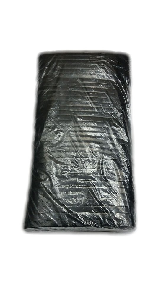 Fitas de Plástico Cortadas p/ rabiola de Pipa 40 cm Preta pct c/ 1 kg