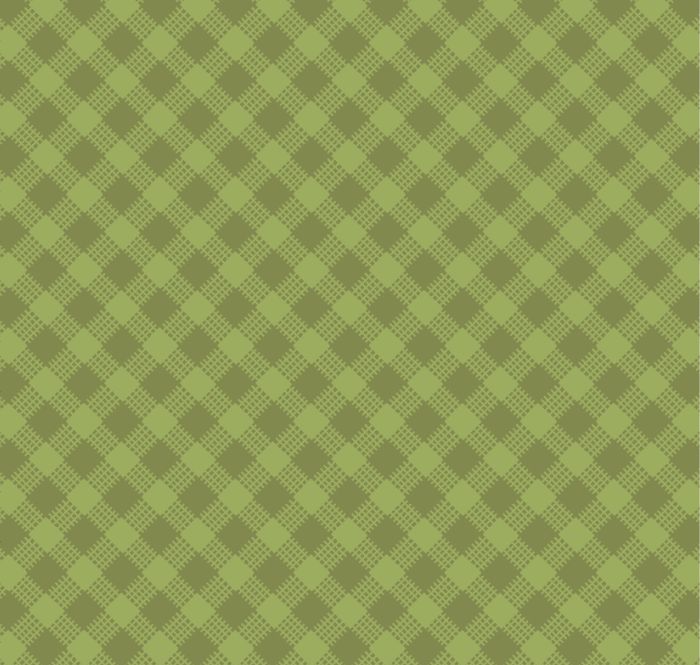 Tricoline xadrez verde claro 25x150cm - Un