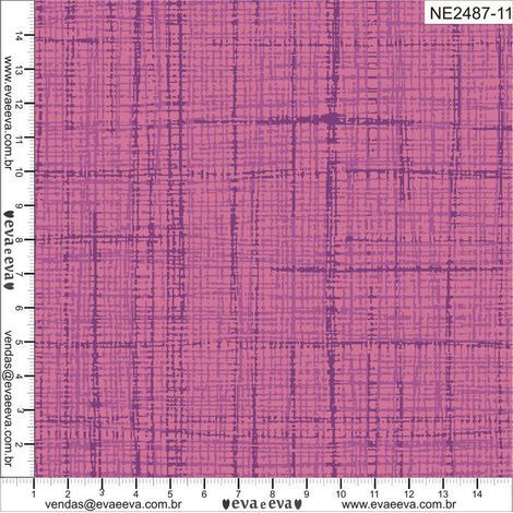 Tricoline linho vinho 25x150cm - Un