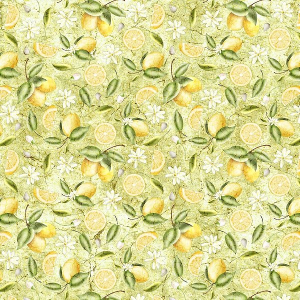 Tricoline digital limão siciliano 50x150cm - Un
