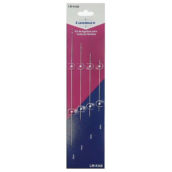 Kit de agulhas para costurar boneca (10-12-15-23cm) - Un