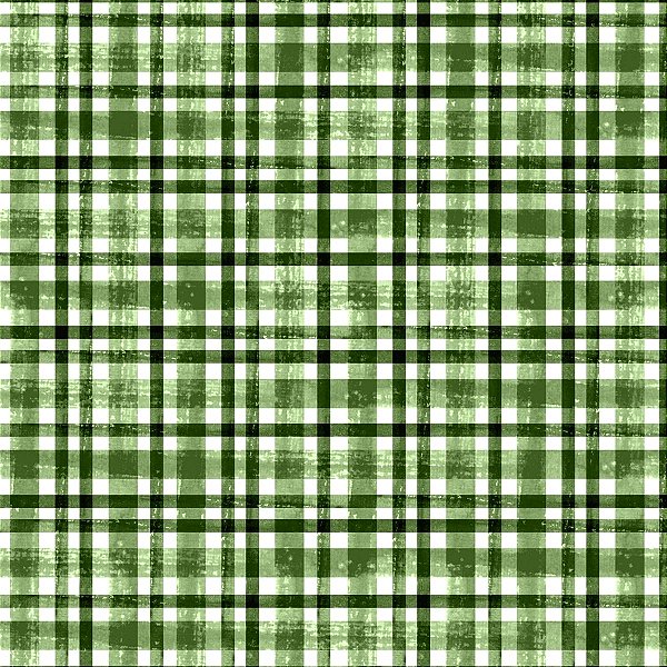 Tricoline digital xadrez junino verde 50x150cm - Un