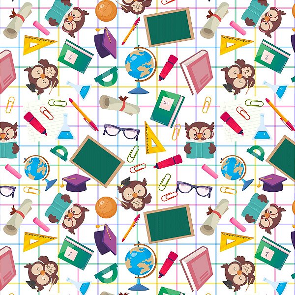 Tricoline digital estudante 50x150cm - Un