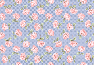 Tricoline digital flores do meu jardim 50x150cm - Un