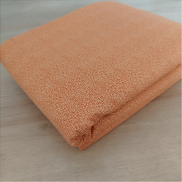 Tricoline craquelado laranja 50x150cm - Un