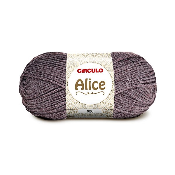 Lã Alice Círculo 100g 200m Lenha - Un