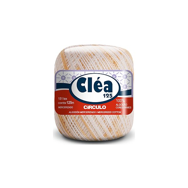 Fio Cléa 125 Círculo 19g - Areia - Un