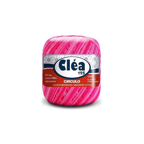 Fio Cléa 125 Círculo 19g - Flor - Un