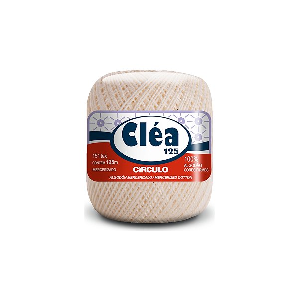 Fio Cléa 125 Círculo 19g - Off White - Un