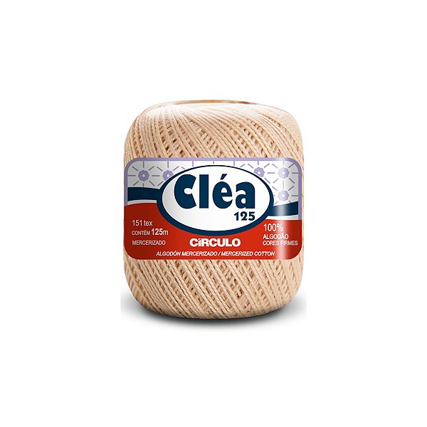 Fio Cléa 125 Círculo 19g - Porcelana - Un