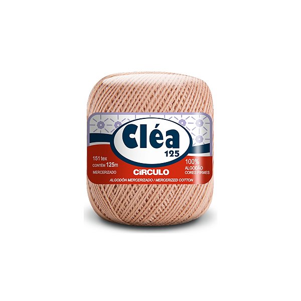 Fio Cléa 125 Círculo 19g - Amendoa - Un