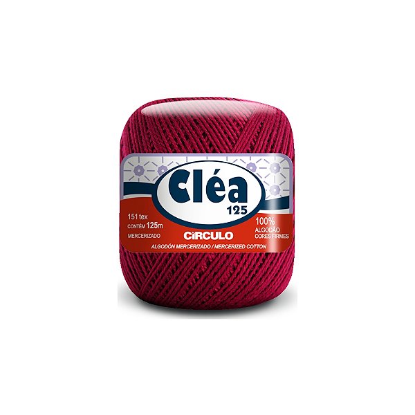 Fio Cléa 125 Círculo 19g - Bordo - Un