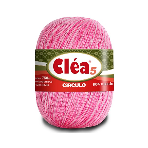 Fio Cléa 5 Círculo 147g - Bailarina - Un