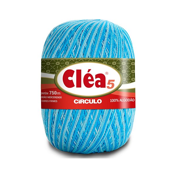 Fio Cléa 5 Círculo 147g - Cascata -Un
