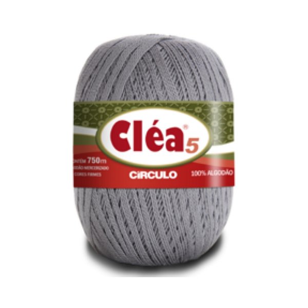 Fio Cléa 5 Círculo 147g - Prata - Un