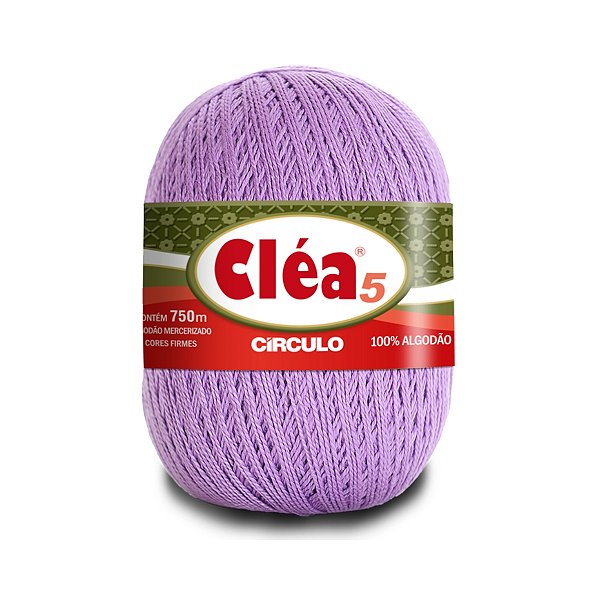 Fio Cléa 5 Círculo 147g - Azaleia - Un