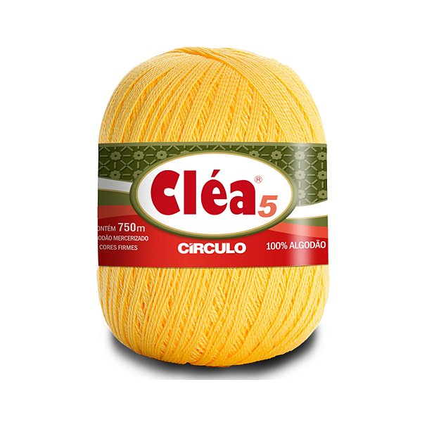 Fio Cléa 5 Círculo 147g - Solar - Un