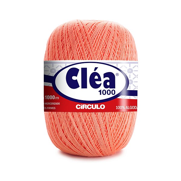 Fio Cléa 1000 Círculo - Pessego - Un