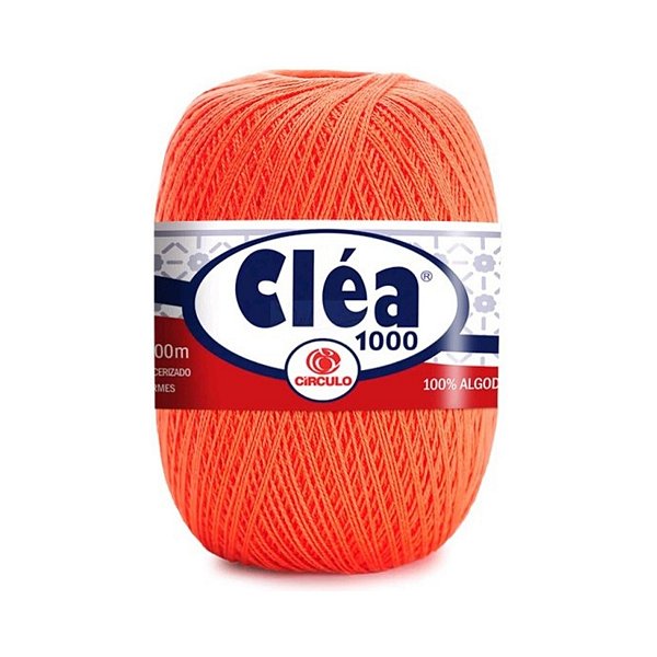 Fio Cléa 1000 Círculo - Papoula - Un
