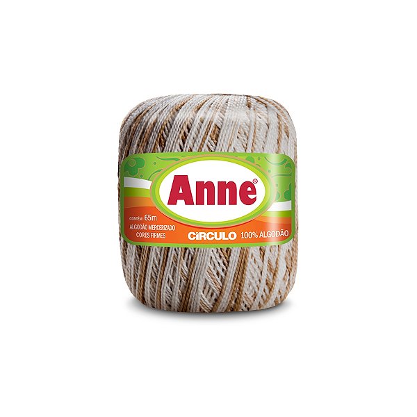 Fio Anne Círculo 19g - Areia - Un
