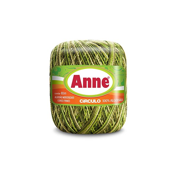 Fio Anne Círculo 19g - Folha - Un