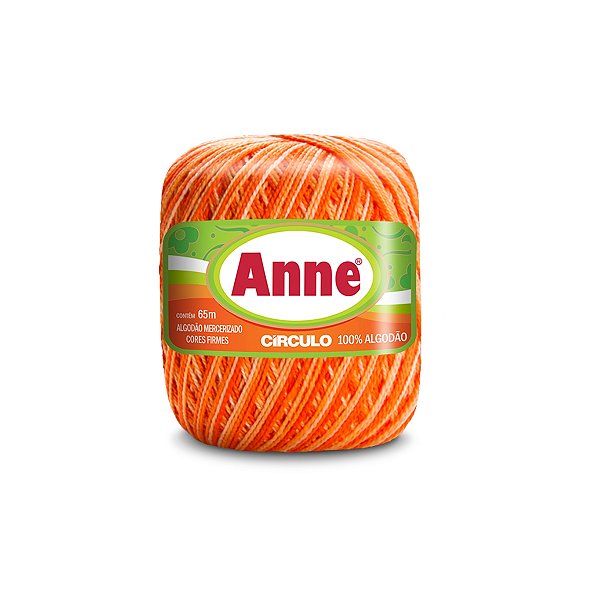 Fio Anne Círculo 19g - Abobora - Un