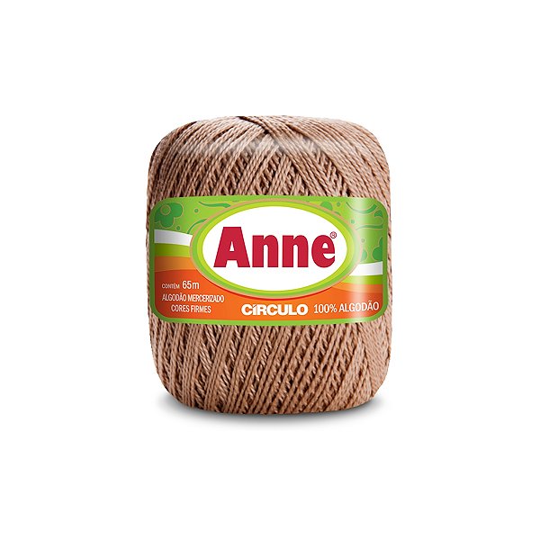 Fio Anne Círculo 19g -  Amendoa - Un