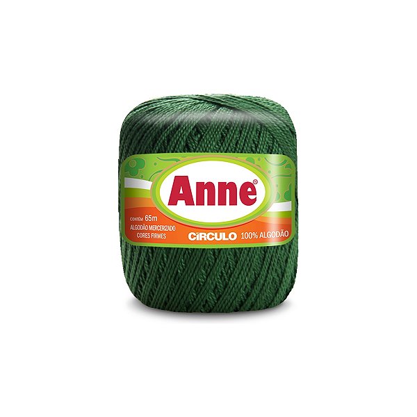 Fio Anne Círculo 19g - Musgo - Un