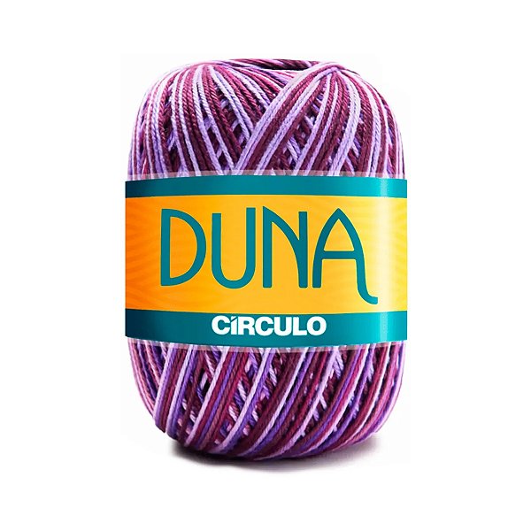 Fio Duna Círculo 100g - Roxo Mesclado - Un