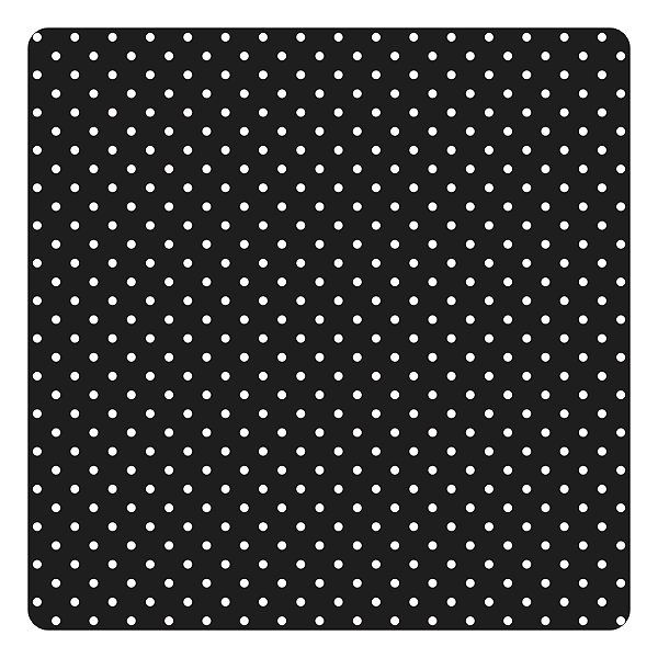 Viés de Algodão Largo Tijuca Peripan Estampado 35mmx20m - C9810 Poá Preto