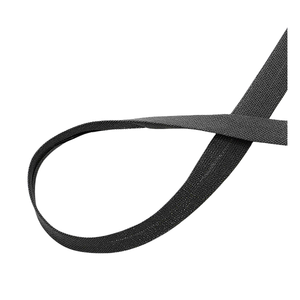 Viés de Algodão Largo Destaque Peripan Liso 35mmx20m - C042 – Cinza Escuro