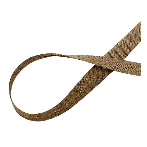 Viés de Algodão Largo Destaque Peripan Liso 35mmx20m - C033 – Bege Escuro