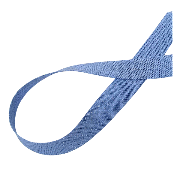 Viés de Algodão Largo Destaque Peripan Liso 35mmx20m - C025 – Azul Claro