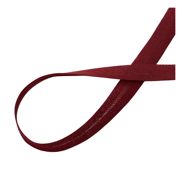 Viés de Algodão Largo Destaque Peripan Liso 35mmx20m - C017 – Bordô