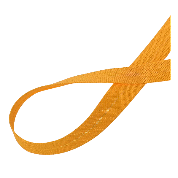 Viés de Algodão Largo Destaque Peripan Liso 35mmx20m - C005 – Amarelo Ouro