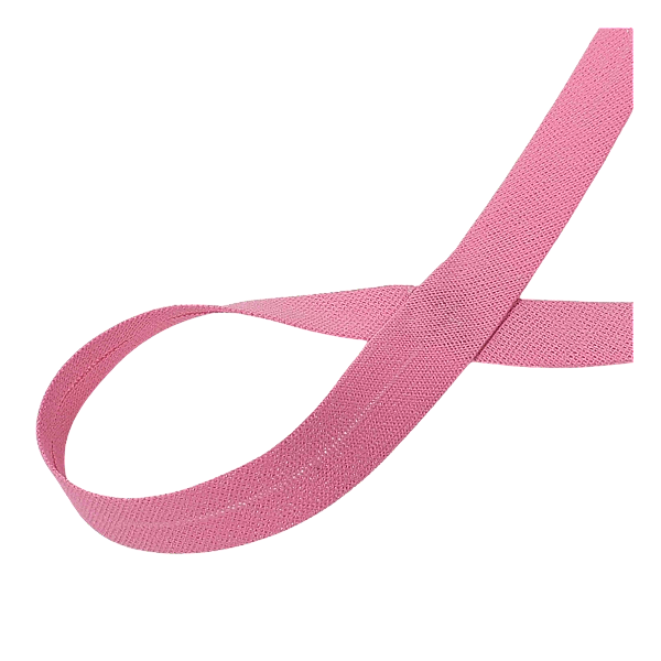 Viés de Algodão Largo Destaque Peripan Liso 35mmx20m - C002 – Rosa