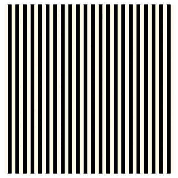 Tecido Tricoline 100% Algodão Listrado 50x150cm - Preto e Branco