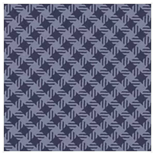 Tecido Tricoline 100% Algodão Quadradinhos 50x150cm - Marinho