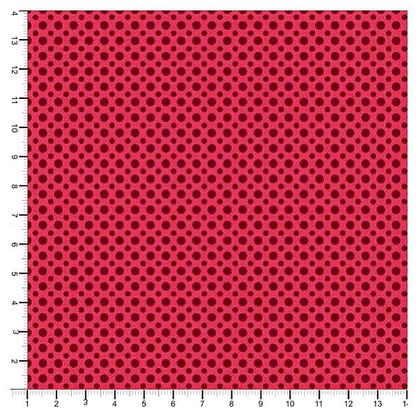 Tecido Tricoline 100% Algodão Poá 50x150cm - Vinho