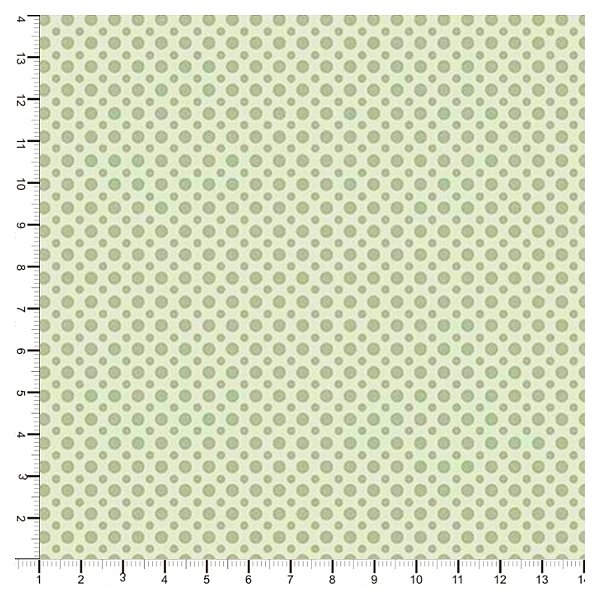 Tecido Tricoline 100% Algodão Poá 50x150cm - Verde Água