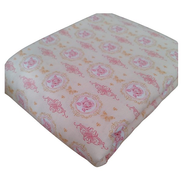 Tecido Tricoline 100% Algodão Blush Blossom 50x150cm - 5
