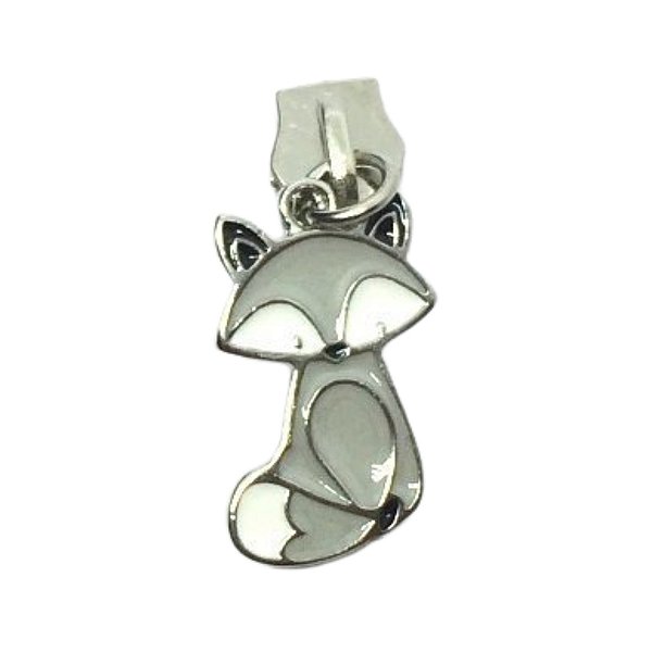 Cursor para Zíper nº5 – Modelo Raposa Cinza