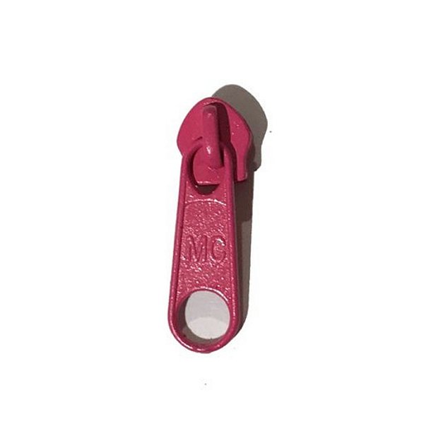 Cursor para Zíper nº5 – Modelo Simples – Rosa Escuro