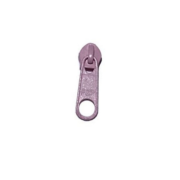 Cursor para Zíper nº5 – Modelo Simples – Rosa Bebê