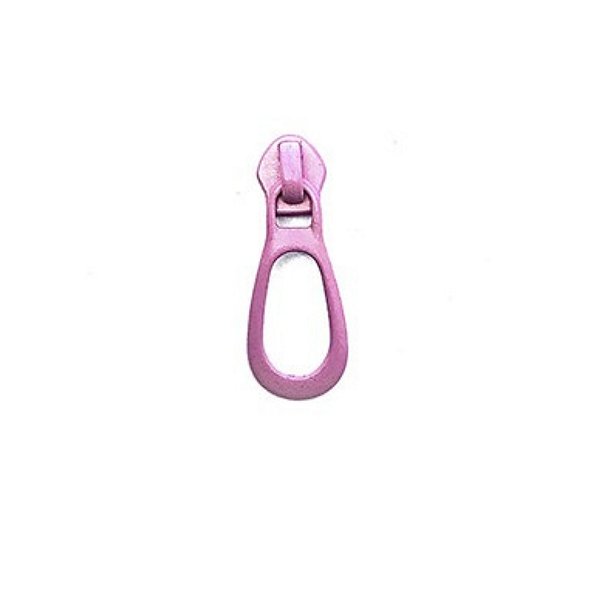 Cursor para Zíper nº5 – Modelo Gota – Rosa Claro
