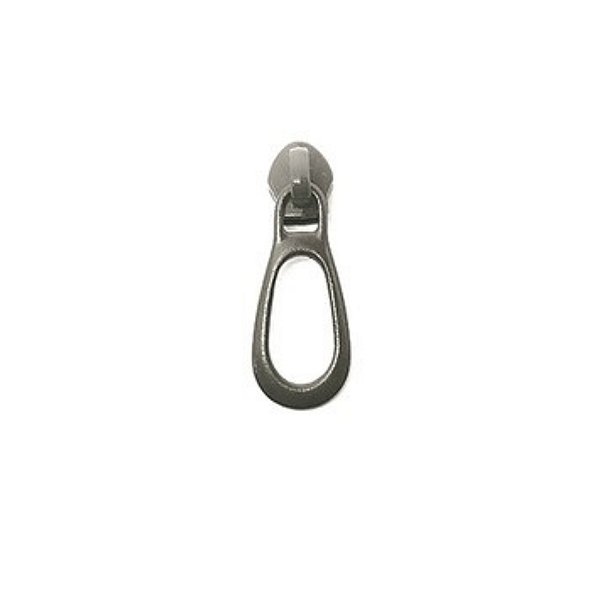 Cursor para Zíper nº5 – Modelo Gota – Cinza