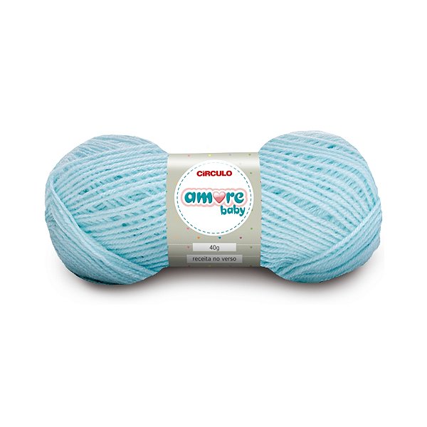 Lã Amore Baby Círculo 40g - Hortencia - Un